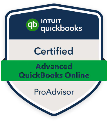 Intuit QuickBooks Certified Advanced QuickBooks Online ProAdvisor badge